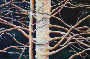 DENUEMENT - Huile sur toile 60 x 92 - prix : 460 euros